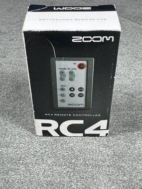 Zoom RC4 Remote Controller For Portable Recorders New In Box